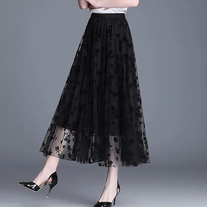 Korean Women Tulle Skirt